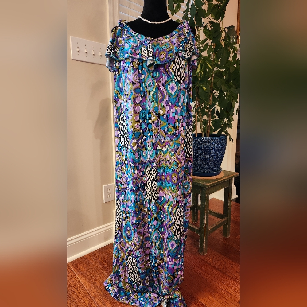 Kate & Mallory Abstract Print Dress